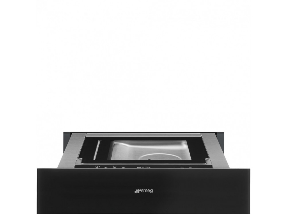 Вакууматор, 60 см, высота 13,5 см Smeg CPV115B3, чёрное стекло CPV115B3 в фирменном магазине Smeg