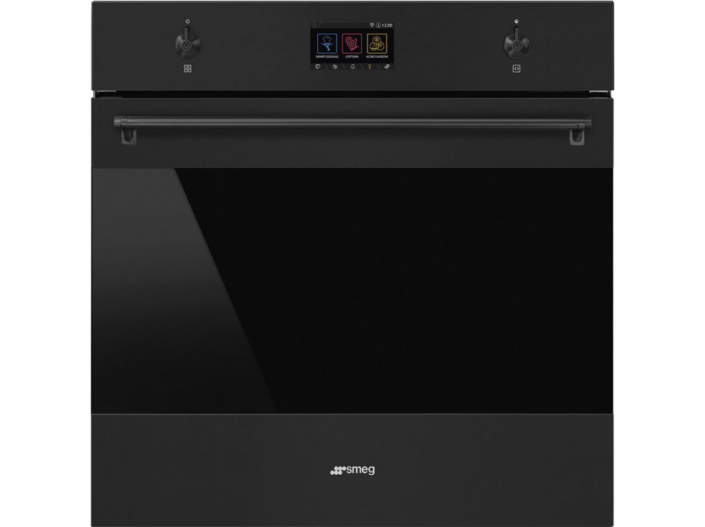 Многофункциональный духовой шкаф Smeg SO6303APN, 60 см, с технологией многорежимного приготовления (Multitech), цвет чёрный матовый SO6303APN в фирменном магазине Smeg