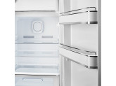 Отдельностоящий однодверный холодильник, стиль 50-х годов, 60 см, Чёрный Smeg FAB28RDBB