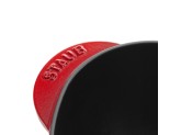 Кокот Staub "Сердце" 20 см, вишневый