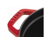 Кокот Staub круглый, 24 см, 3,8 л вишневый