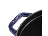 Кокот Staub круглый, 24 см, 3,8 л, темно-синий