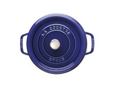 Кокот Staub круглый, 24 см, 3,8 л, темно-синий