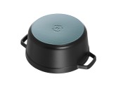 Кокот Staub круглый, 24 см, 3,8 л, черный