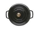 Кокот Staub круглый, 30 см, 8,35 л, черный