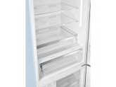 Отдельностоящий двухдверный холодильник, стиль 50-х годов, 70 см, Голубой Smeg FAB38RPB