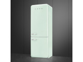Отдельностоящий двухдверный холодильник, стиль 50-х годов, 70 см, Светло-зеленый Smeg FAB38RPG