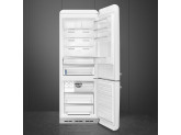 Отдельностоящий двухдверный холодильник, стиль 50-х годов, 70 см, Белый Smeg FAB38RWH