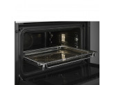 Компактный духовой шкаф, комбинированный с микроволновой печью, 60 см, Серебристый Smeg SF4106WMCS