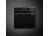 Многофункциональный духовой шкаф с функцией пароувлажнения, 60 см, Чёрный Smeg SFP6606WSPNX