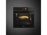 Многофункциональный духовой шкаф с функцией пиролиза, Чёрный Smeg SFP6606WTPNR