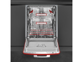 Встраиваемая посудомоечная машина, Стиль 50-х, 60 см, Красный Smeg ST2FABRD2