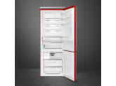 Отдельностоящий двухдверный холодильник, 70 см, Красный Smeg FA490RR