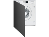 Встраиваемая стиральная машина с сушкой, 60 см, Белый Smeg LSIA147S + Отдельностоящая сушильная машина, Белый Smeg DT393RU4 вместе дешевле!
