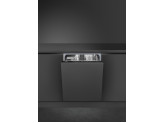 Полностью встраиваемая посудомоечная машина, 60 см, Черный Smeg ST273CL
