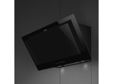 Вытяжка настенная, 89,5 см, черная Smeg KV194B3