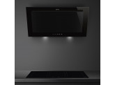 Вытяжка настенная, 89,5 см, черная Smeg KV194B3