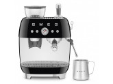 Кофемашина-эспрессо со встроенной кофемолкой Smeg EGF03BLEU чёрный