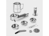 Кофемашина-эспрессо со встроенной кофемолкой Smeg EGF03BLEU чёрный