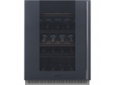 Холодильный шкаф для вина встраиваемый, 82 см, Neptune Grey Smeg CVI138LG
