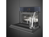 Многофункциональный духовой шкаф Smeg SO4104APG с технологией Multitech, 60 см, высота 45 см, 25 функций, стекло Neptune Grey