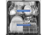 Полностью встраиваемая посудомоечная машина Smeg STL262D, 60 см, чёрный