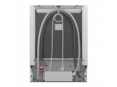 Полностью встраиваемая посудомоечная машина Smeg STL362DQ, 60 см, чёрный