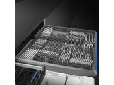 Полностью встраиваемая посудомоечная машина Smeg STL362DQ, 60 см, чёрный