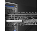 Полностью встраиваемая посудомоечная машина Smeg STL362DQ, 60 см, чёрный