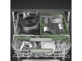 Полностью встраиваемая посудомоечная машина, 60 см, Чёрный SMEG STL7324AQLLW