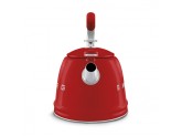 Чайник со свистком, объем 2.3 л, Красный SMEG WKF01RD