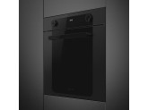Многофункциональный духовой шкаф, 60 см, 8 функций, Чёрное стекло SMEG SF6200TB
