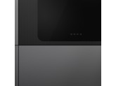 Многофункциональный духовой шкаф SMEG SO6202M2B, комбинированный с микроволновой печью, 60 см, 11 функций, чёрное стекло