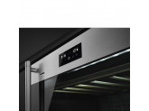 Холодильный шкаф для вина встраиваемый, 82 см, Нержавеющая сталь Smeg CVI338RWX2