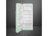 Отдельностоящий однодверный холодильник, стиль 50-х годов, 60 см, Зеленый Smeg FAB28LPG5