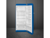 Отдельностоящий однодверный холодильник, стиль 50-х годов, 60 см, Синий Smeg FAB28RBE5