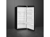 Отдельностоящий однодверный холодильник, стиль 50-х годов, 60 см, Чёрный Smeg FAB28RBL5