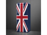 Отдельностоящий однодверный холодильник, стиль 50-х годов, 60 см, Британский флаг Smeg FAB28RDUJ5