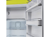 Отдельностоящий однодверный холодильник, стиль 50-х годов, 60 см,, Цвет лайма Smeg FAB28RLI5