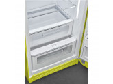 Отдельностоящий однодверный холодильник, стиль 50-х годов, 60 см,, Цвет лайма Smeg FAB28RLI5