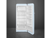 Отдельностоящий однодверный холодильник, стиль 50-х годов, 60 см, Голубой Smeg FAB28RPB5