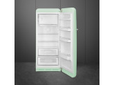 Отдельностоящий однодверный холодильник, стиль 50-х годов, 60 см, Зеленый Smeg FAB28RPG3