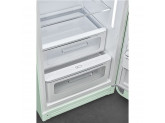 Отдельностоящий однодверный холодильник, стиль 50-х годов, 60 см, Зеленый Smeg FAB28RPG5