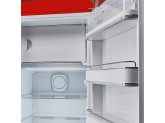 Отдельностоящий однодверный холодильник, стиль 50-х годов, 60 см, Красный Smeg FAB28RRD3