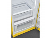 Отдельностоящий однодверный холодильник, стиль 50-х годов, 60 см, Жёлтый Smeg FAB28RYW3