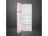 Отдельностоящий двухдверный холодильник, стиль 50-х годов, 60 см, Розовый Smeg FAB30LPK3