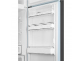 Отдельностоящий двухдверный холодильник, стиль 50-х годов, 60 см, Голубой Smeg FAB30RPB5
