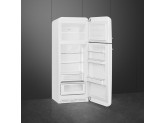 Отдельностоящий двухдверный холодильник, стиль 50-х годов, 60 см, Белый Smeg FAB30RWH3