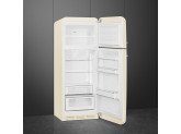 Отдельностоящий двухдверный холодильник, стиль 50-х годов, 60 см, Кремовый Smeg FAB30RCR3
