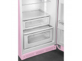 Отдельностоящий двухдверный холодильник, стиль 50-х годов, 60 см, Розовый Smeg FAB30RPK3